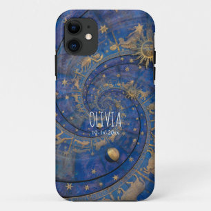 Produkt: Personalisierte himmlische Zodiak-Spirale Case-Mate iPhone Hülle