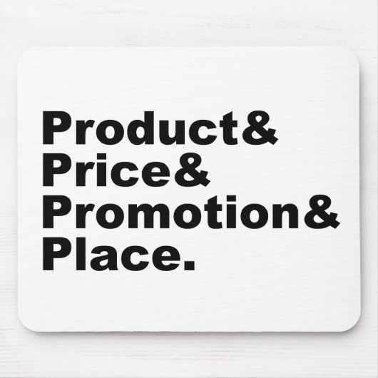 Produkt-Preis-Werbeaktion u. Platz der Mousepad (Vorne)