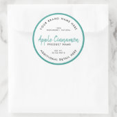 Produkt-Rundlabel Runder Aufkleber (Tasche)
