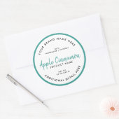 Produkt-Rundlabel Runder Aufkleber (Umschlag)