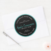 Produkt-Rundlabel Runder Aufkleber (Umschlag)