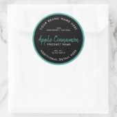 Produkt-Rundlabel Runder Aufkleber (Tasche)
