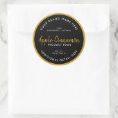 Produkt-Rundlabel Runder Aufkleber (Tasche)