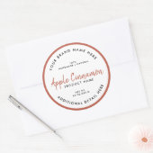 Produkt-Rundlabel Runder Aufkleber (Umschlag)