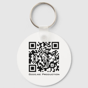 Produktähnliche QR-Logo-Schlüsselkette Schlüsselanhänger