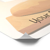 Produktbezeichnung für Brotbackwaren Poster (Ecke)