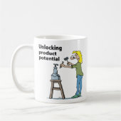 Produktdesignerin Kaffeetasse (Links)