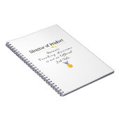 Produktdirektor Notizblock (Rechte Seite)