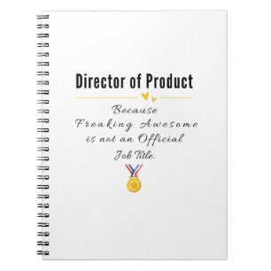 Produktdirektor Notizblock