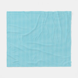 Produktdisplay mit einer Decke in Blau 