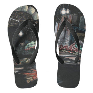 Produkte einer mühsamen Ernte, Jerusalem Badesandalen