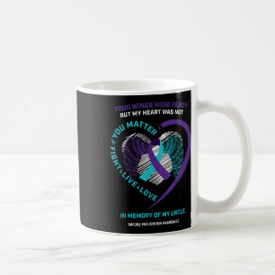 Produkte im Gedächtnis meiner Onkel Suizidpräventi Kaffeetasse