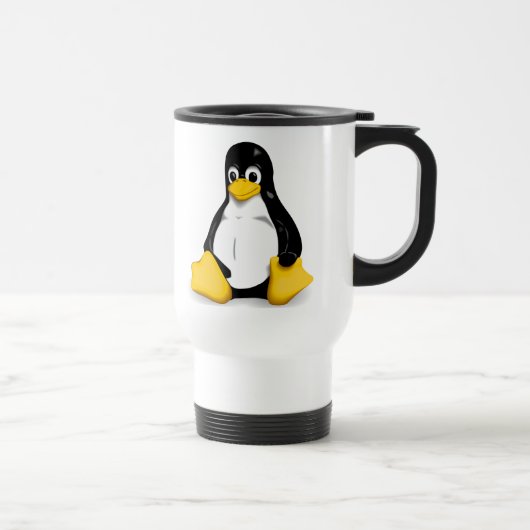Produkte Linuxs Tux Reisebecher (Rechts)