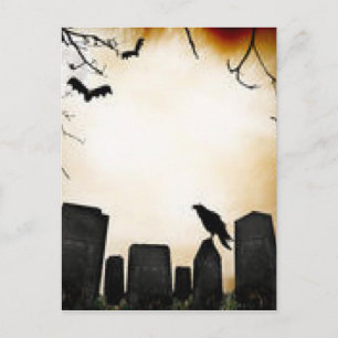 Produkte mit Horror Theme Postkarte