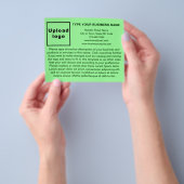 Produkte oder Dienstleistungen für Unternehmen mit Flyer (Gruppe)