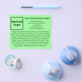 Produkte oder Dienstleistungen für Unternehmen mit Flyer (Einzeln)