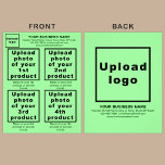 Produkte oder Dienstleistungen für Unternehmen mit Flyer<br><div class="desc">Flyer, dass Sie anpassen können, um Ihre geschäftliche Marke, Produkte oder Dienstleistungen und andere Informationen Ihres Unternehmens. Sie können bis zu 4 Produkte oder Dienstleistungen anbieten. Passen Sie es an und geben Sie es Ihren Kunden oder Kunden, Ihren Markennamen zu werben und Ihre Produkte oder Dienstleistungen zu fördern. Anpassbare Marketing-Materialien,...</div>