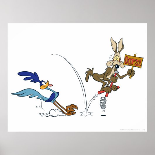 Produkte von E Coyote und ROAD RUNNER™ Acme 7 Poster (Vorne)