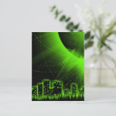 Produkte von Green City Postkarte (Stehend Vorderseite)