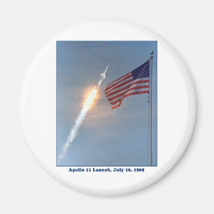 Produkteinführung Apollo 11 am 16. Juli 1969 Magnet