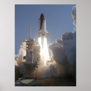 Produkteinführung der Raumfähre-Bemühung (STS-4 Poster