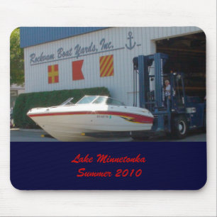 Produkteinführungs-Boat See Minnetonka Sommer 201 Mousepad
