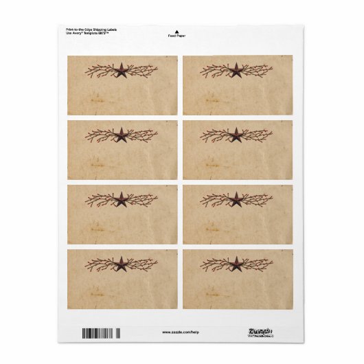 Produktetikett (Vorne)