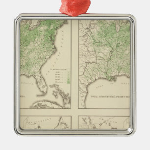 Produktion von Mais und von Molkerei, Ornament Aus Metall