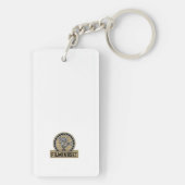 Produktions-Designer - Crew Schlüsselanhänger (Rückseite)