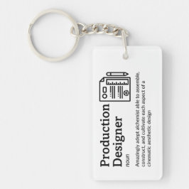 Produktions-Designer - Crew Schlüsselanhänger
