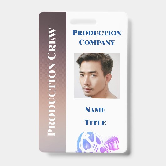 Produktions-ID Ausweis (Vorderseite)
