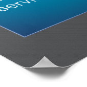 Produktionsfaktoren Poster (Ecke)