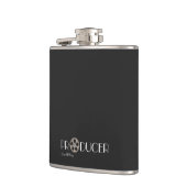 Produktionsflasche Flachmann (Links)