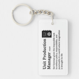 Produktionsleiter - Funny Film Crew Schlüsselanhänger