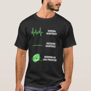Produktionsleiter Worker Producer Manager Produkt T-Shirt
