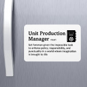 Produktionsmanager Definition Movie 4" x 6" Flex Magnet