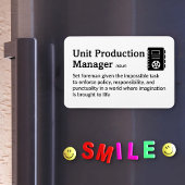 Produktionsmanager Definition Movie 4" x 6" Flex Magnet