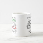 Produktivitäts-Nickerchen Funny Mug Kaffeetasse (Mittel)