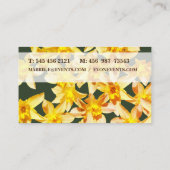 Produktkarte für Blumenkohl Visitenkarte (Rückseite)