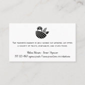 Produktkatalog | Visitenkarte Holzkarten (Rückseite)