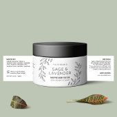 Produktkennzeichnung für Butter aus schwarzem und Wasserflaschenetikett