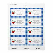 Produktkennzeichnung für Kirschen (Vorne)