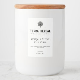 Produktkennzeichnung für kundenspezifische Bauer Lebensmitteletikett