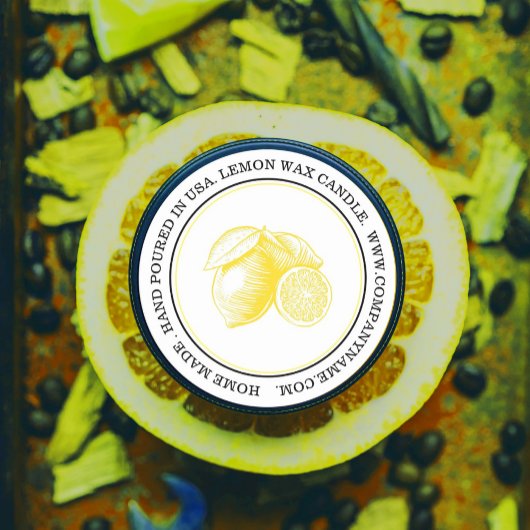 Produktkennzeichnung für Wasserfarben Runder Aufkleber