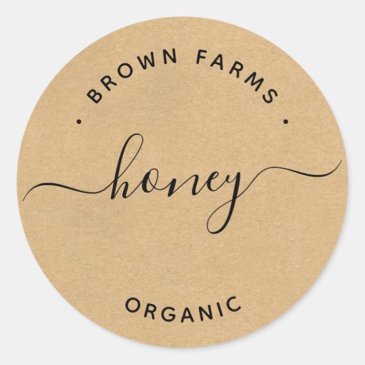 Produktkennzeichnung Runder Aufkleber (Vorderseite)