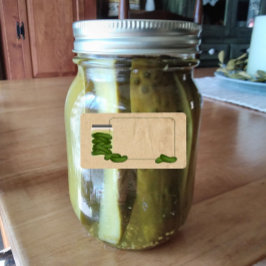 Produktkennzeichnungen für Pickles