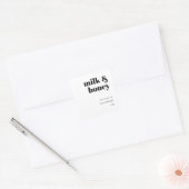 Produktkleber Quadratischer Aufkleber (Umschlag)