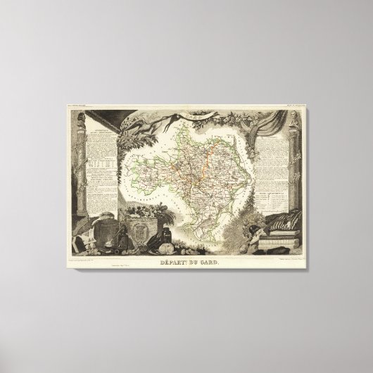 Produktlandschaften Leinwanddruck (Vorderseite)