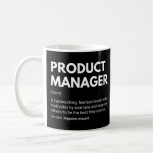 Produktmanager Inspirierende Arbeitsdefinition Kaffeetasse