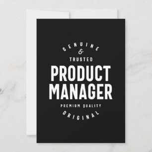 Produktmanager Jobbezeichnung Geschenk Einladung